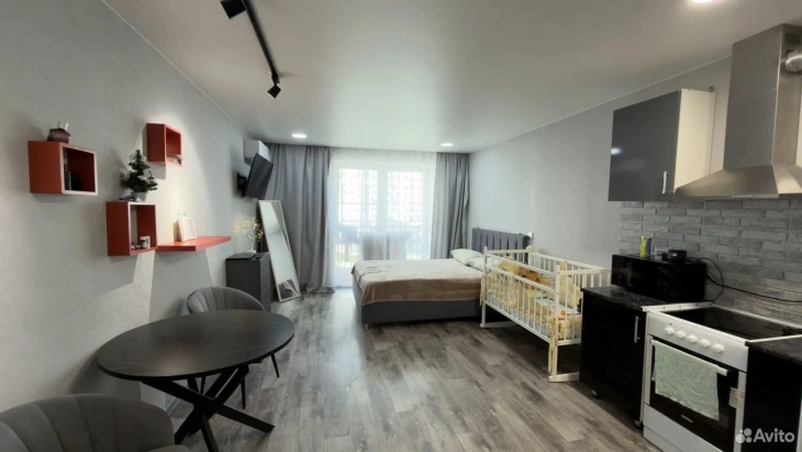 Квартира-студия, 29 м², 3/17 эт.
